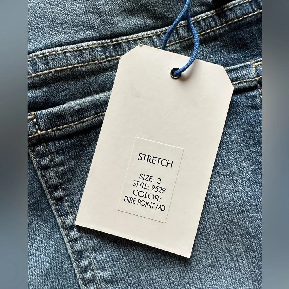 NWT Eunina Mid Rise Skinny Crop jeans - Picture 2 of 5